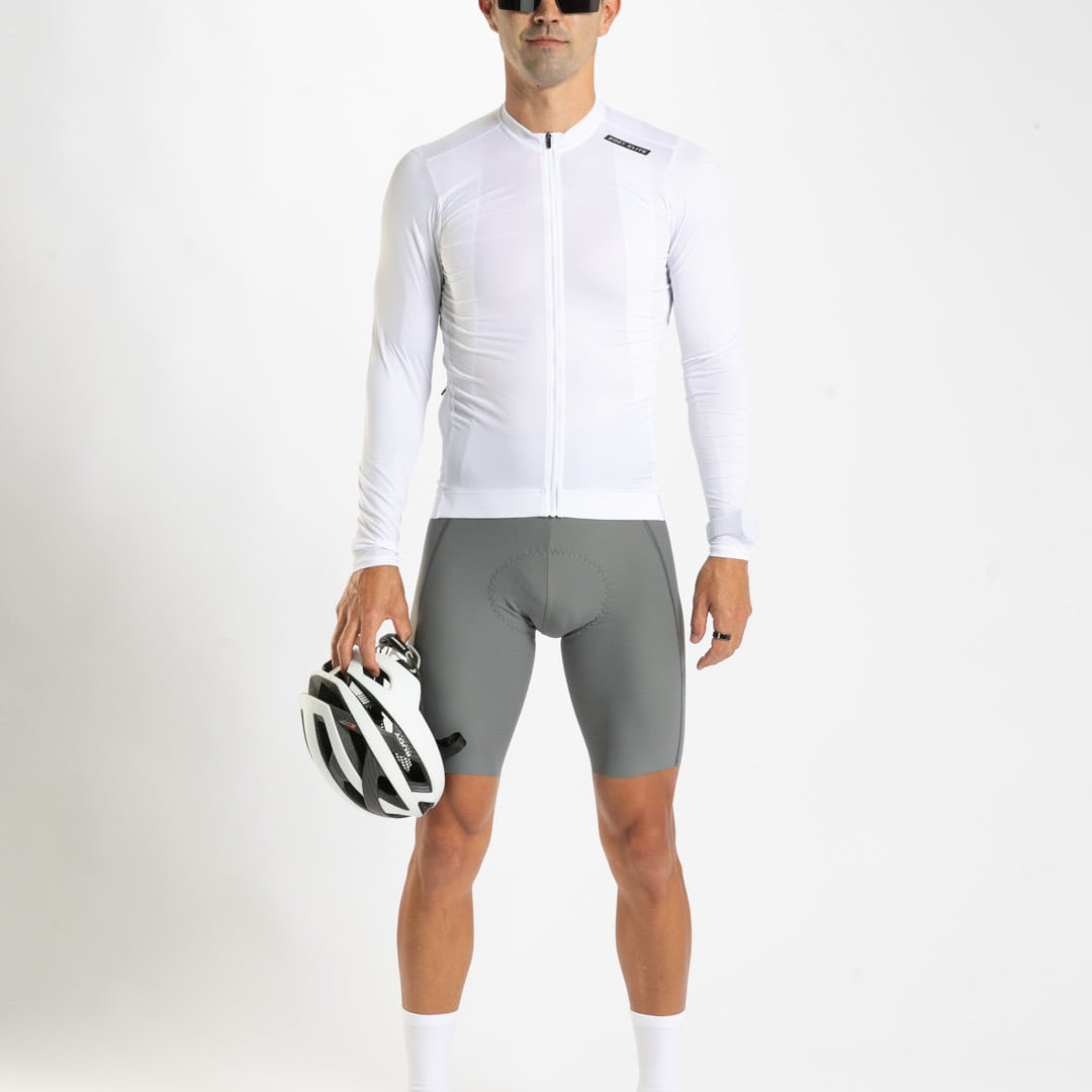Zoot Sports CYCLE LONG SLEEVE JERSEYS Men's Elite Cycle Ls Aero Jersey - Flat White