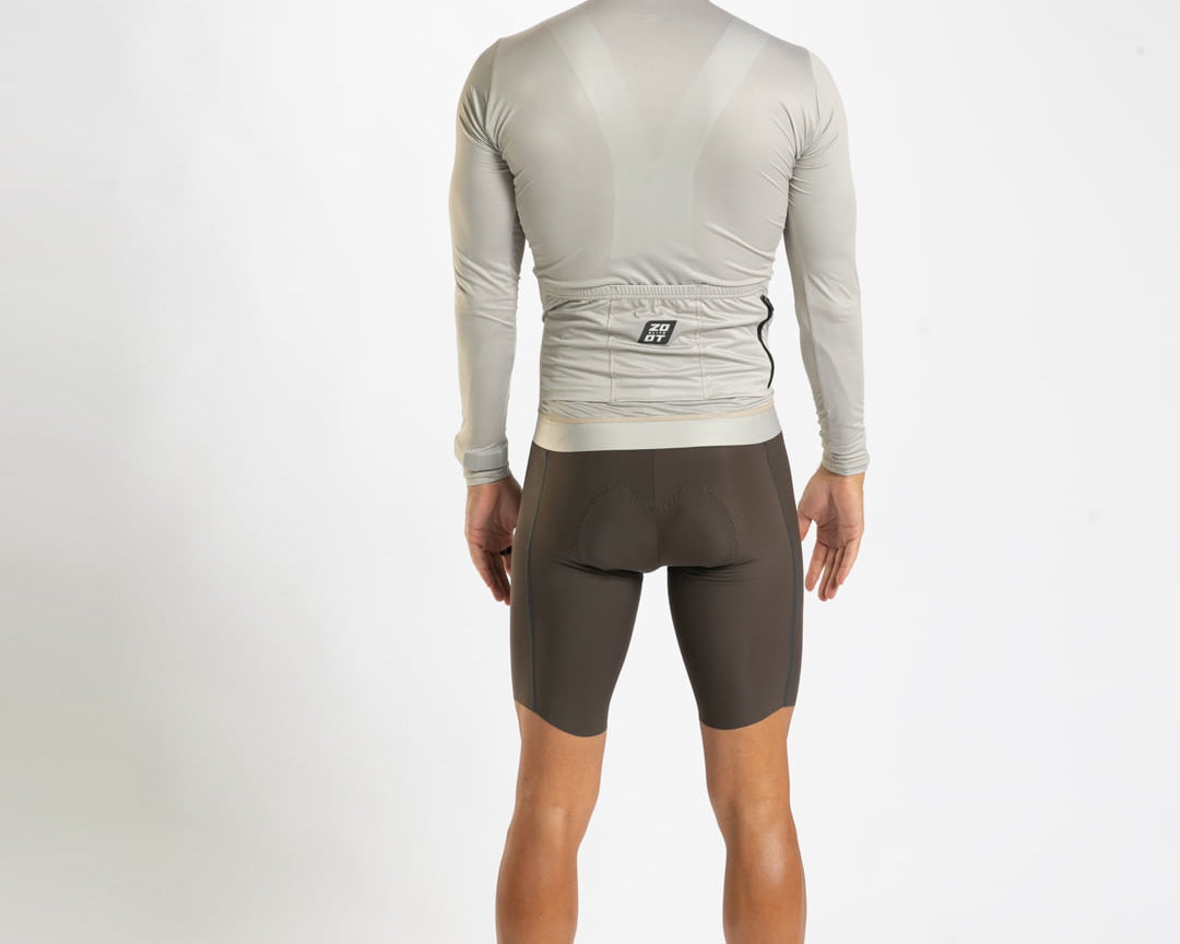 Zoot Sports CYCLE LONG SLEEVE JERSEYS Men's Elite Cycle Ls Aero Jersey - Hazelnut