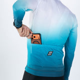 Zoot Sports CYCLE LONG SLEEVE JERSEYS Men's Elite Cycle Ls Aero Jersey - Sonic Wave