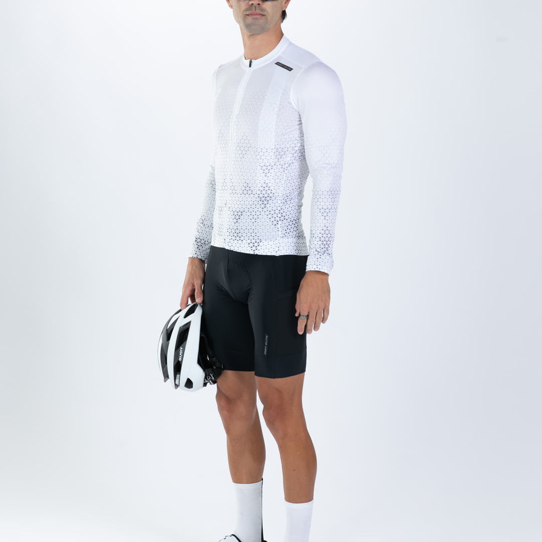 Zoot Sports CYCLE LONG SLEEVE JERSEYS Men's Elite Cycle Ls Aero Jersey - Sonic White