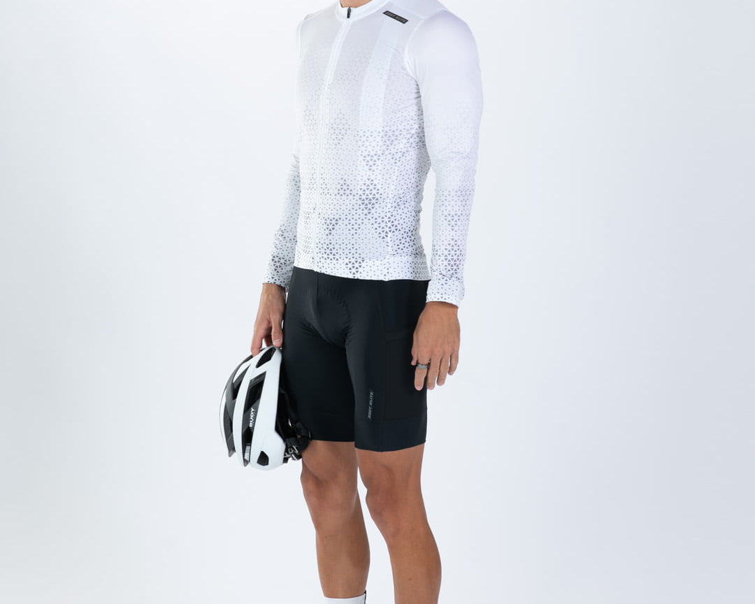 Zoot Sports CYCLE LONG SLEEVE JERSEYS Men's Elite Cycle Ls Aero Jersey - Sonic White