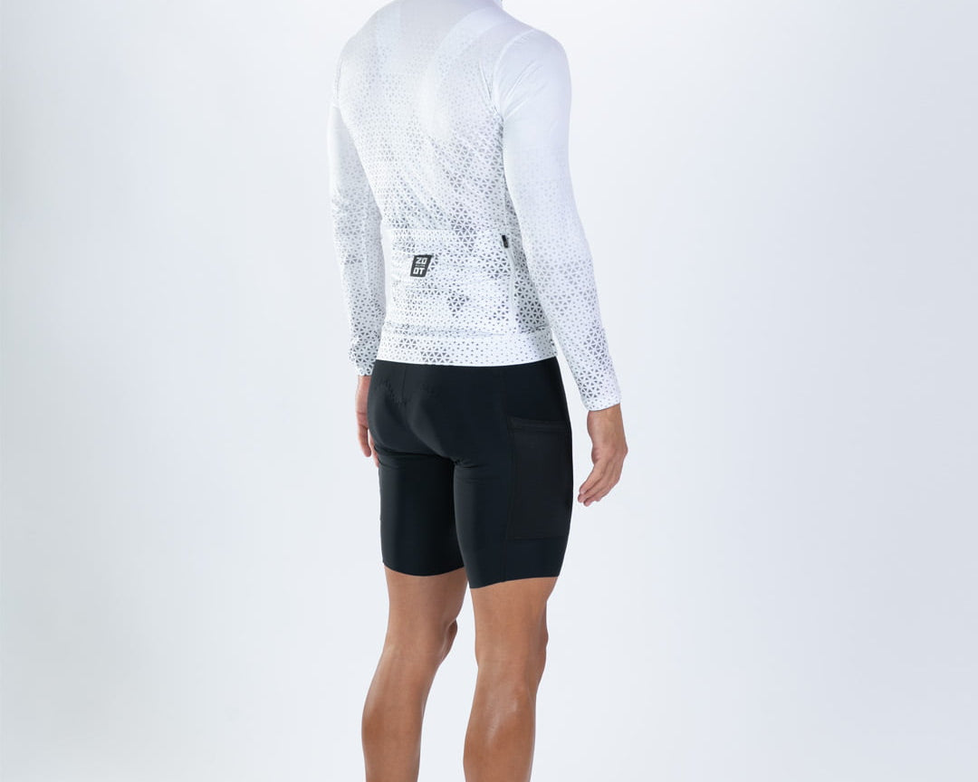 Zoot Sports CYCLE LONG SLEEVE JERSEYS Men's Elite Cycle Ls Aero Jersey - Sonic White