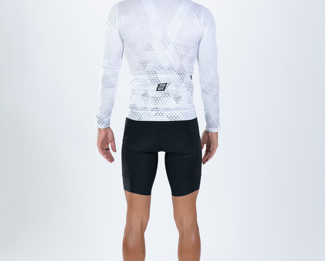 Zoot Sports CYCLE LONG SLEEVE JERSEYS Men's Elite Cycle Ls Aero Jersey - Sonic White