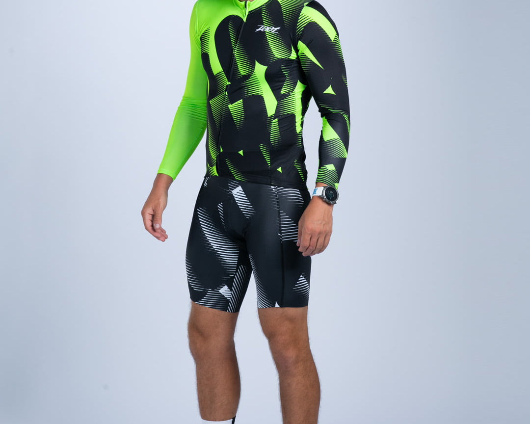 Zoot Sports CYCLE LONG SLEEVE JERSEYS Men's Ltd Cycle Sun Stop Ls Jersey - Icon