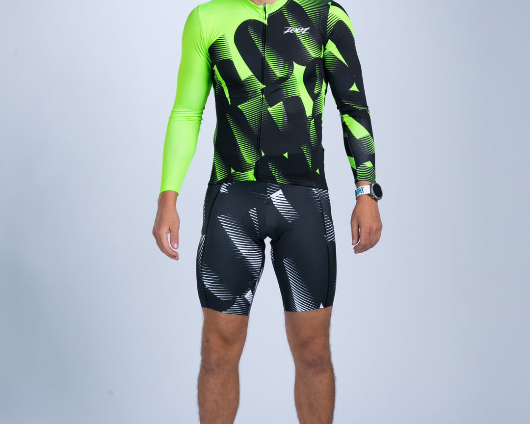 Zoot Sports CYCLE LONG SLEEVE JERSEYS Men's Ltd Cycle Sun Stop Ls Jersey - Icon