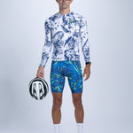 Zoot Sports CYCLE LONG SLEEVE JERSEYS Men's Ltd Cycle Sun Stop LS Jersey - Island Original