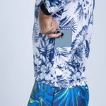 Zoot Sports CYCLE LONG SLEEVE JERSEYS Men's Ltd Cycle Sun Stop LS Jersey - Island Original