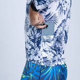 Zoot Sports CYCLE LONG SLEEVE JERSEYS Men's Ltd Cycle Sun Stop LS Jersey - Island Original