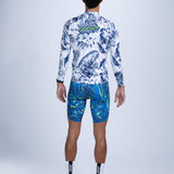 Zoot Sports CYCLE LONG SLEEVE JERSEYS Men's Ltd Cycle Sun Stop LS Jersey - Island Original