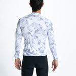 Zoot Sports CYCLE LONG SLEEVE JERSEYS Men's Ltd Cycle Sun Stop Ls Jersey   - Snow Camo