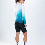 Zoot Sports CYCLE LONG SLEEVE JERSEYS Women's Elite Cycle Ls Aero Jersey - Sonic Wave