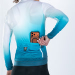 Zoot Sports CYCLE LONG SLEEVE JERSEYS Women's Elite Cycle Ls Aero Jersey - Sonic Wave
