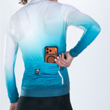 Zoot Sports CYCLE LONG SLEEVE JERSEYS Women's Elite Cycle Ls Aero Jersey - Sonic Wave