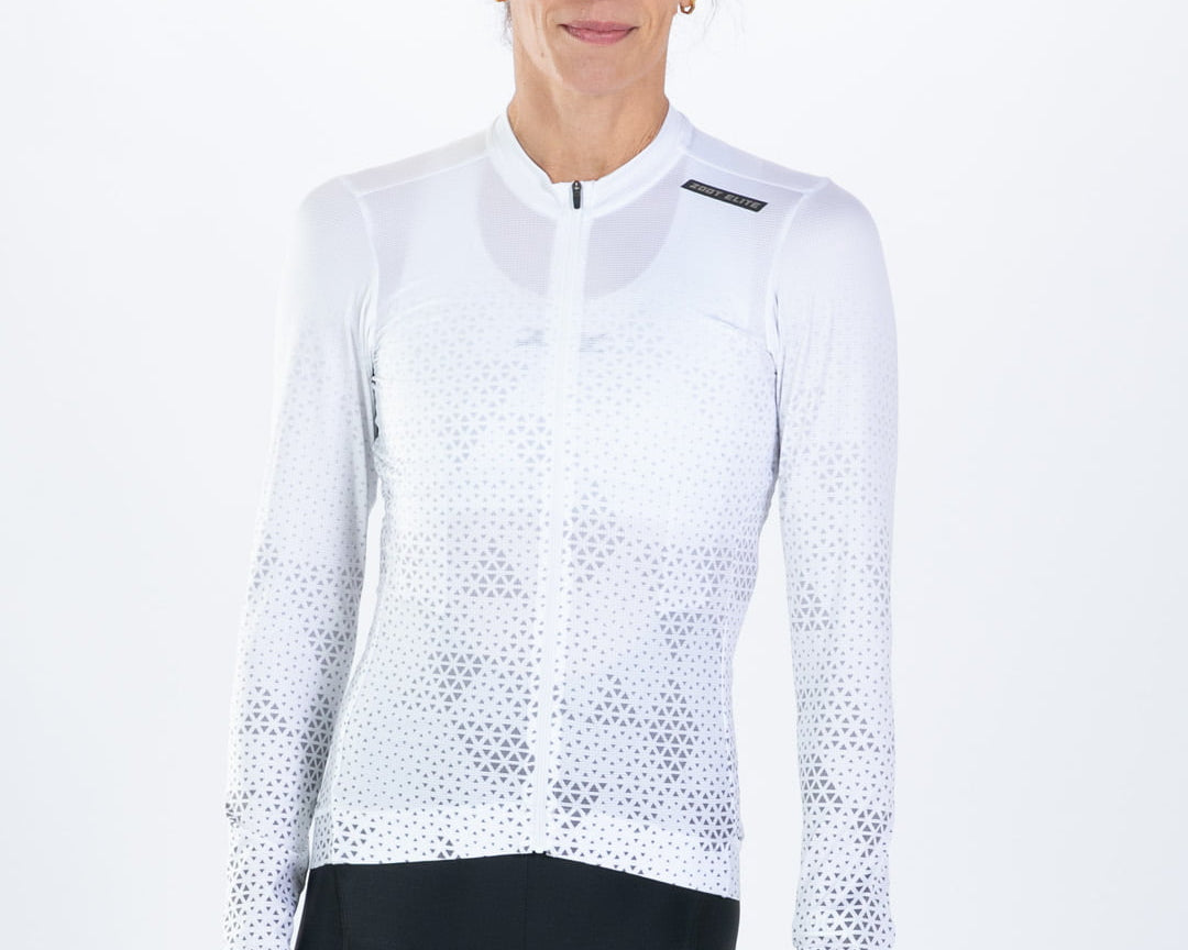 Zoot Sports CYCLE LONG SLEEVE JERSEYS Women's Elite Cycle Ls Aero Jersey - Sonic White