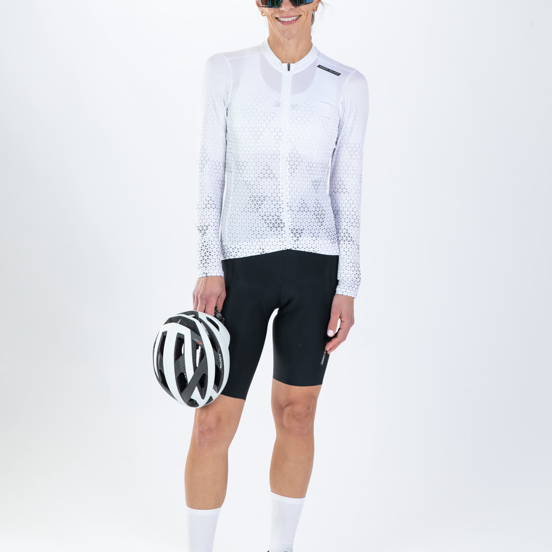 Zoot Sports CYCLE LONG SLEEVE JERSEYS Women's Elite Cycle Ls Aero Jersey - Sonic White