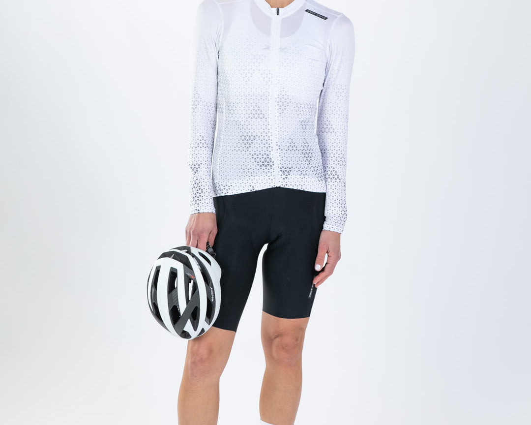 Zoot Sports CYCLE LONG SLEEVE JERSEYS Women's Elite Cycle Ls Aero Jersey - Sonic White