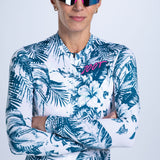 Zoot Sports CYCLE LONG SLEEVE JERSEYS Women's Ltd Cycle Sun Stop LS Jersey - Island Original