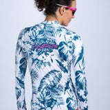 Zoot Sports CYCLE LONG SLEEVE JERSEYS Women's Ltd Cycle Sun Stop LS Jersey - Island Original