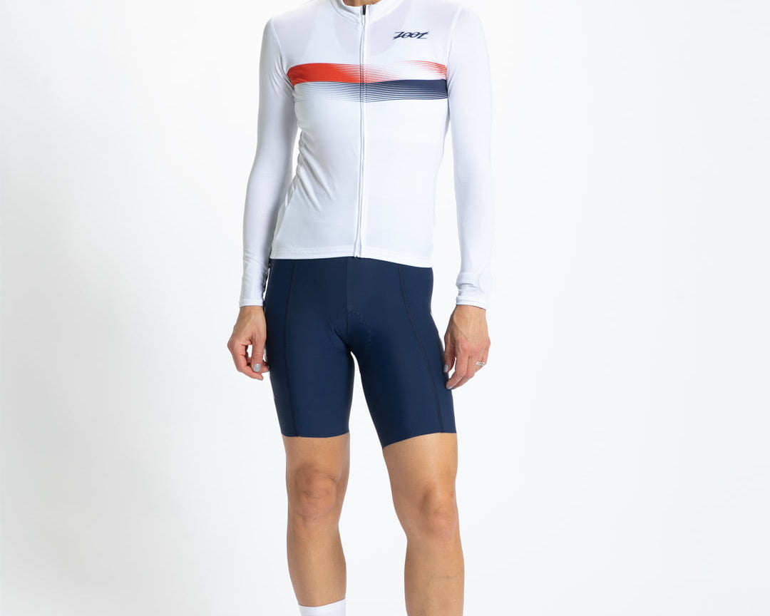 Zoot Sports CYCLE LONG SLEEVE JERSEYS Women's Ltd Cycle Sun Stop Ls Jersey - Rouler