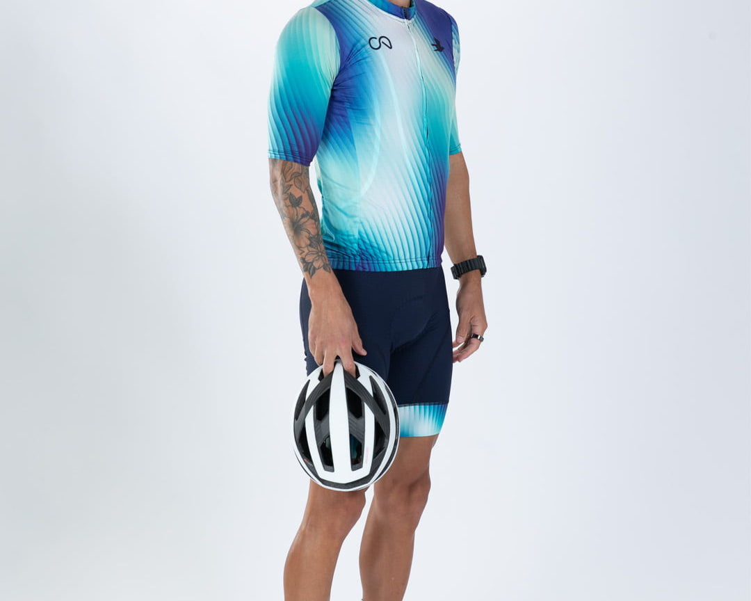 Zoot Sports CYCLE SHORTS Men's Ltd Cycle Exos Bib Short Navy  - Prism