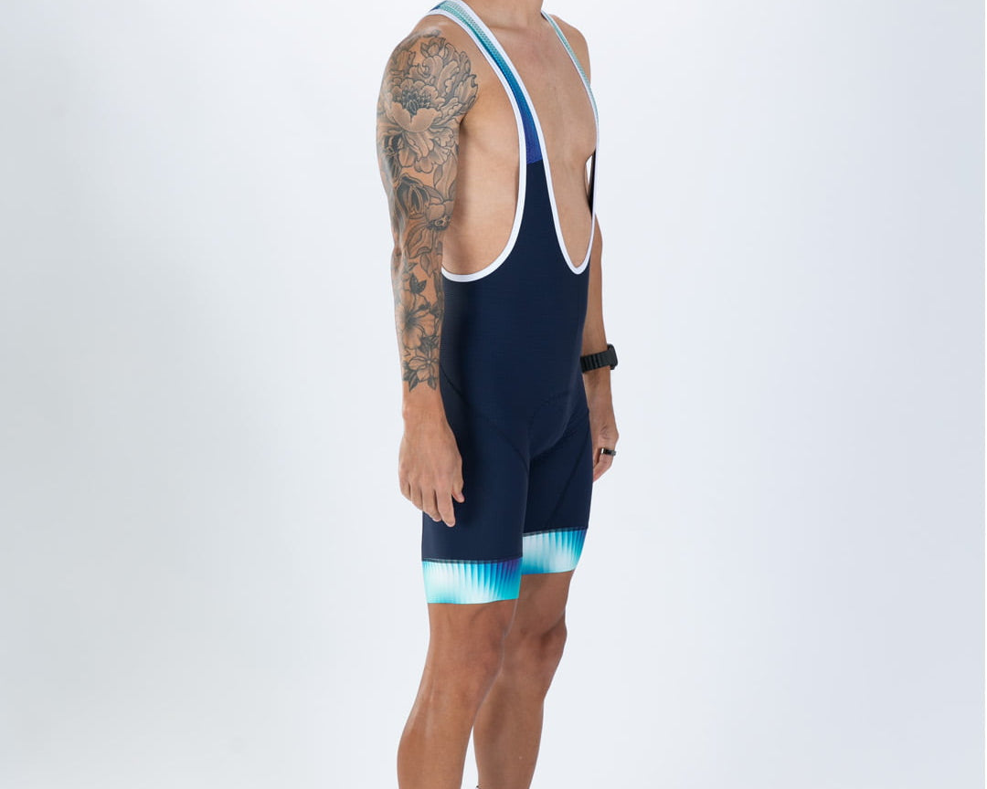 Zoot Sports CYCLE SHORTS Men's Ltd Cycle Exos Bib Short Navy  - Prism