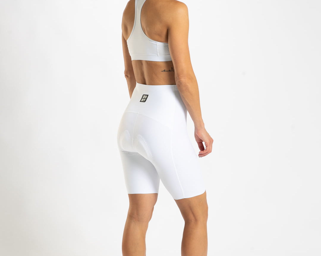 Zoot Sports CYCLE SHORTS Women's Elite Cycle High-Rise Short - Flat White