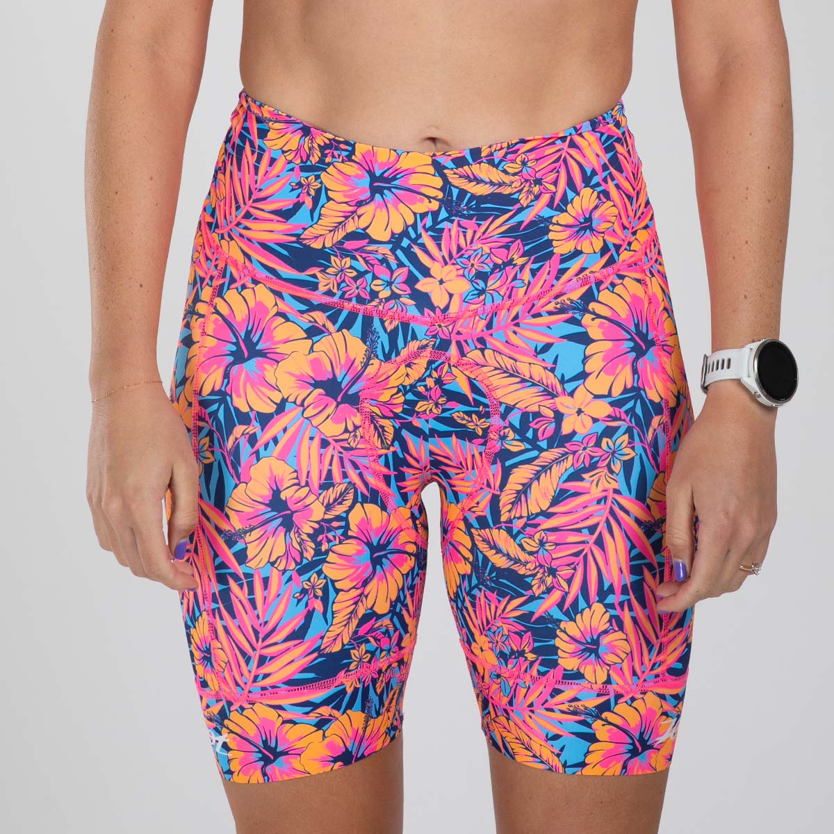 Womens LTD Cycle High Waist Short Club Aloha