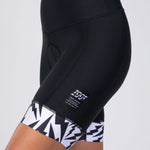 Zoot Sports CYCLE SHORTS Women's Ltd Cycle High Waist Short Exos Black - Electric