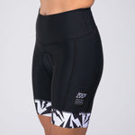 Zoot Sports CYCLE SHORTS Women's Ltd Cycle High Waist Short Exos Black - Electric