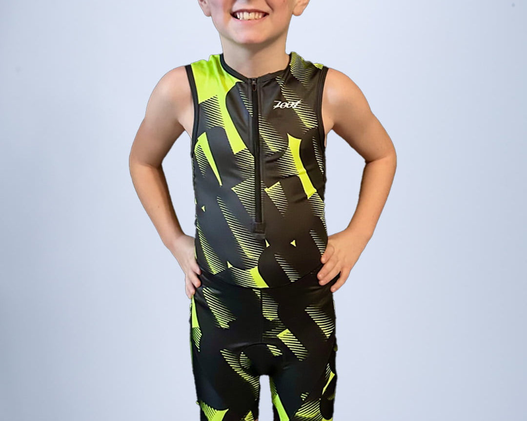 Zoot Sports KIDS RACESUITS Youth Ltd Protégé Tri Racesuit - Icon Yellow