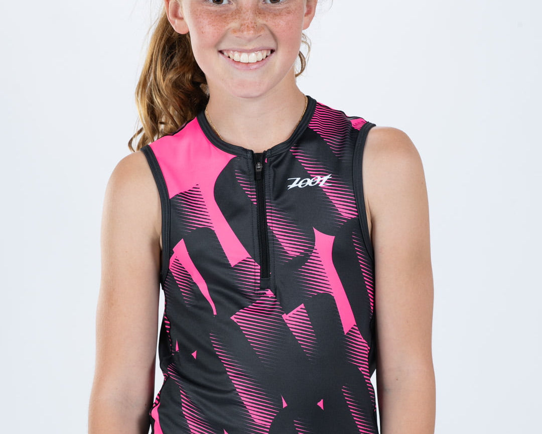 Zoot Sports KIDS TRI TANKS Youth Ltd Protégé Tri Tank - Icon Pink