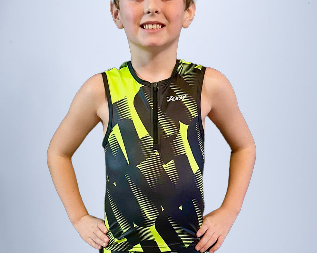 Zoot Sports KIDS TRI TANKS Youth Ltd Protégé Tri Tank - Icon Yellow