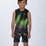 Zoot Sports KIDS Youth Ltd Tri Protégé Short - Tropical Magic Green