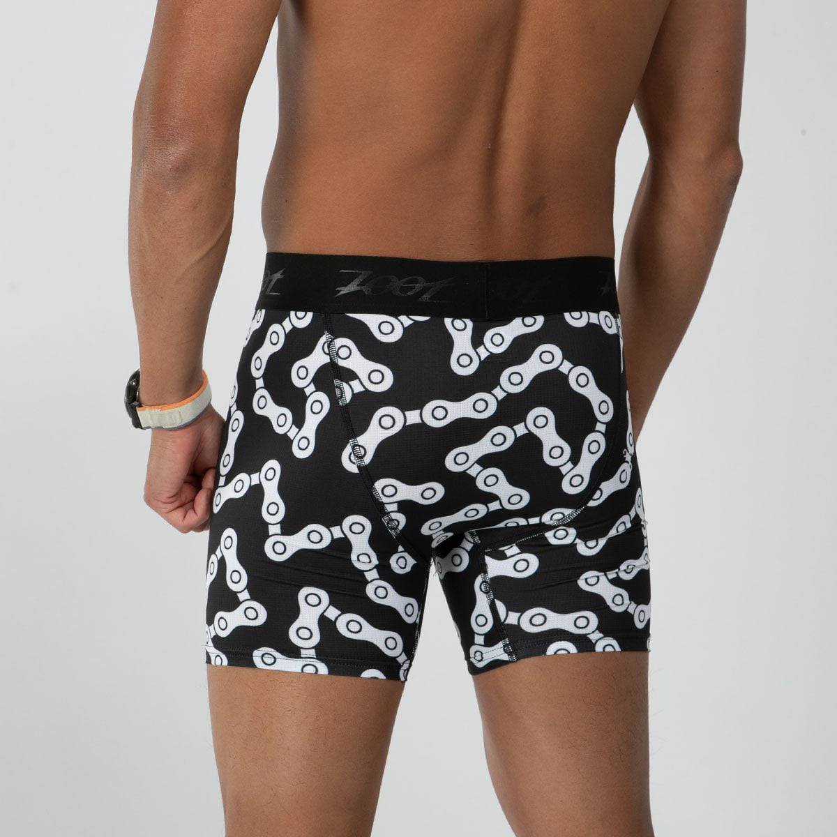 Zoot Sports LIFESTYLE Men's Ltd Boxer Brief - Bike Chain