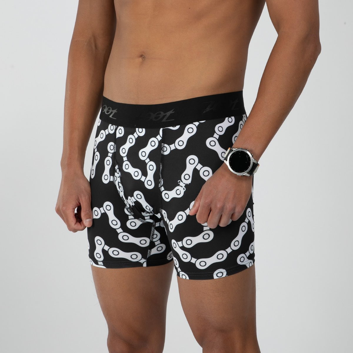 Zoot Sports LIFESTYLE Men's Ltd Boxer Brief - Bike Chain