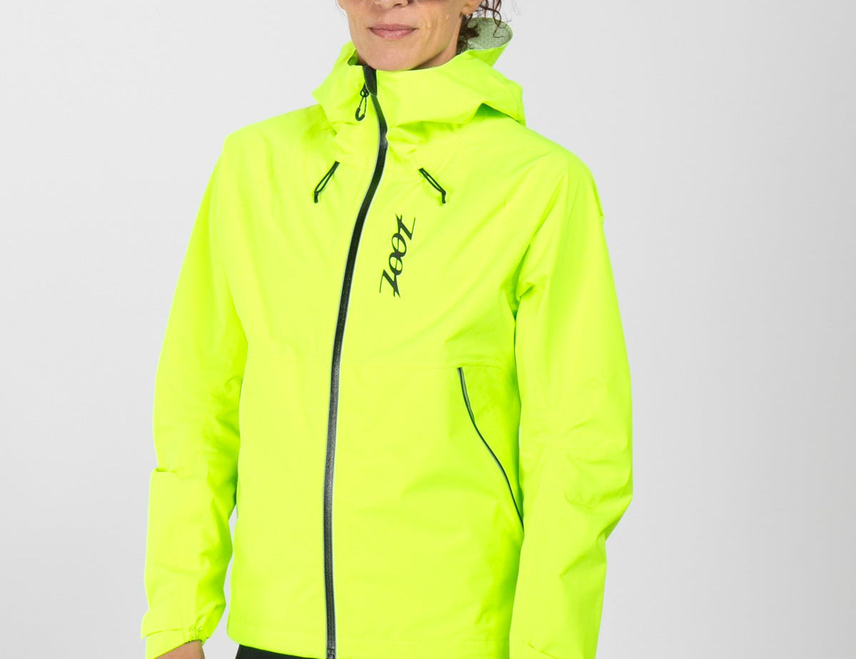 Zoot Sports OUTERWEAR Women's Elite FlashJacket - Safety Yellow