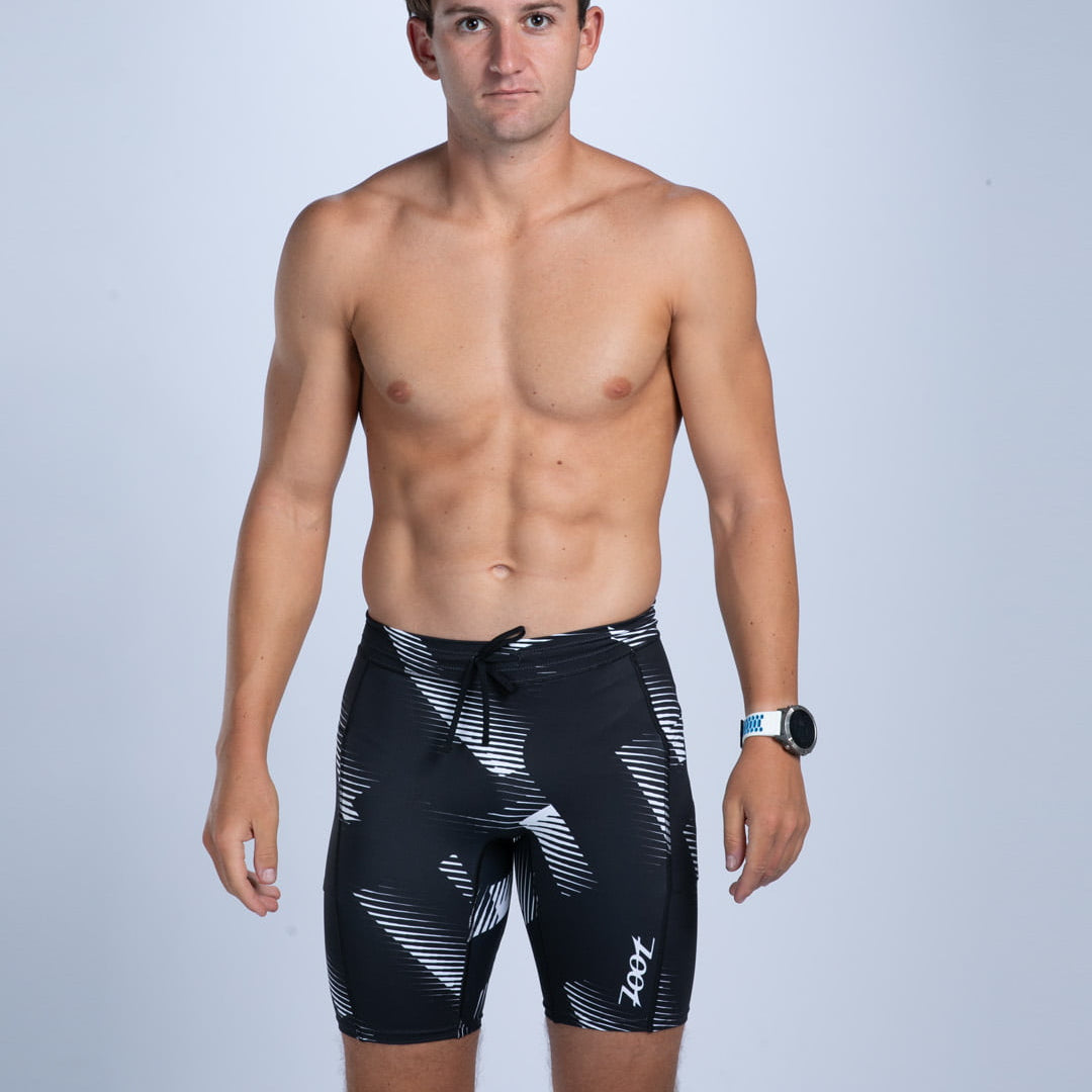 Zoot Sports RUN 1/2 TIGHT Men's Ltd Run 9" 1/2 Tight - Icon