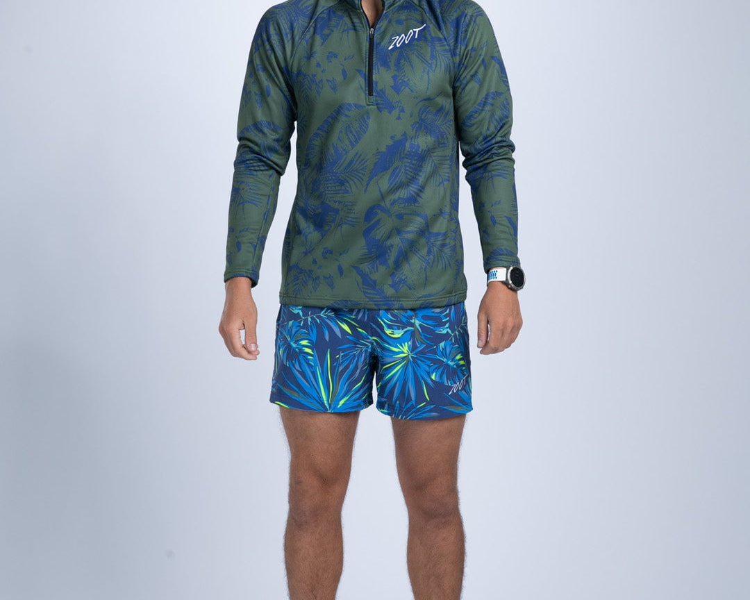 Zoot Sports RUN 1/2 ZIPS Men's Ltd Run Thermo 1/2 Zip  - Island Original
