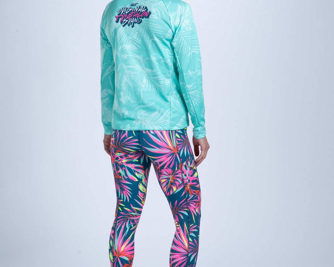 Zoot Sports RUN 1/2 ZIPS Women's Ltd Run Thermo 1/2 Zip - Island Original