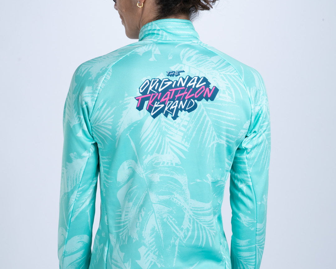 Zoot Sports RUN 1/2 ZIPS Women's Ltd Run Thermo 1/2 Zip - Island Original