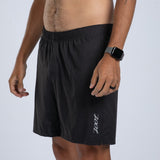 Zoot Sports RUN BOTTOMS Men's Core Run 7" Short - Jet Black