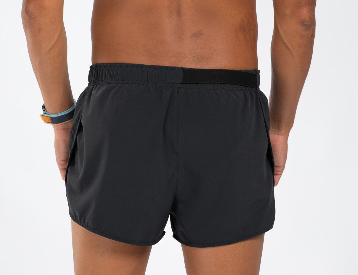 Zoot Sports RUN BOTTOMS Men's Elite Run 2" Short - Jet Black