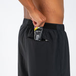 Zoot Sports RUN BOTTOMS Men's Elite Run 5" Short - Jet Black