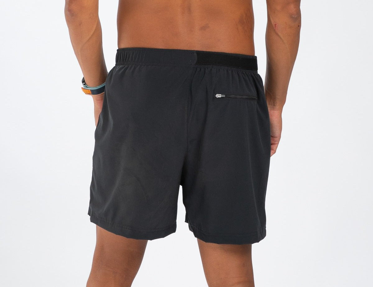 Zoot Sports RUN BOTTOMS Men's Elite Run 5" Short - Jet Black