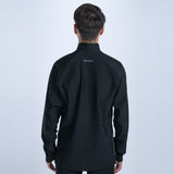 Zoot Sports RUN BOTTOMS Men's Elite Run Hallocore Thermal 1/2 Zip - Jet Black