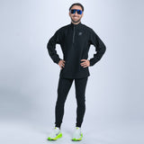 Zoot Sports RUN BOTTOMS Men's Elite Run Hallocore Thermal Tight - Jet Black