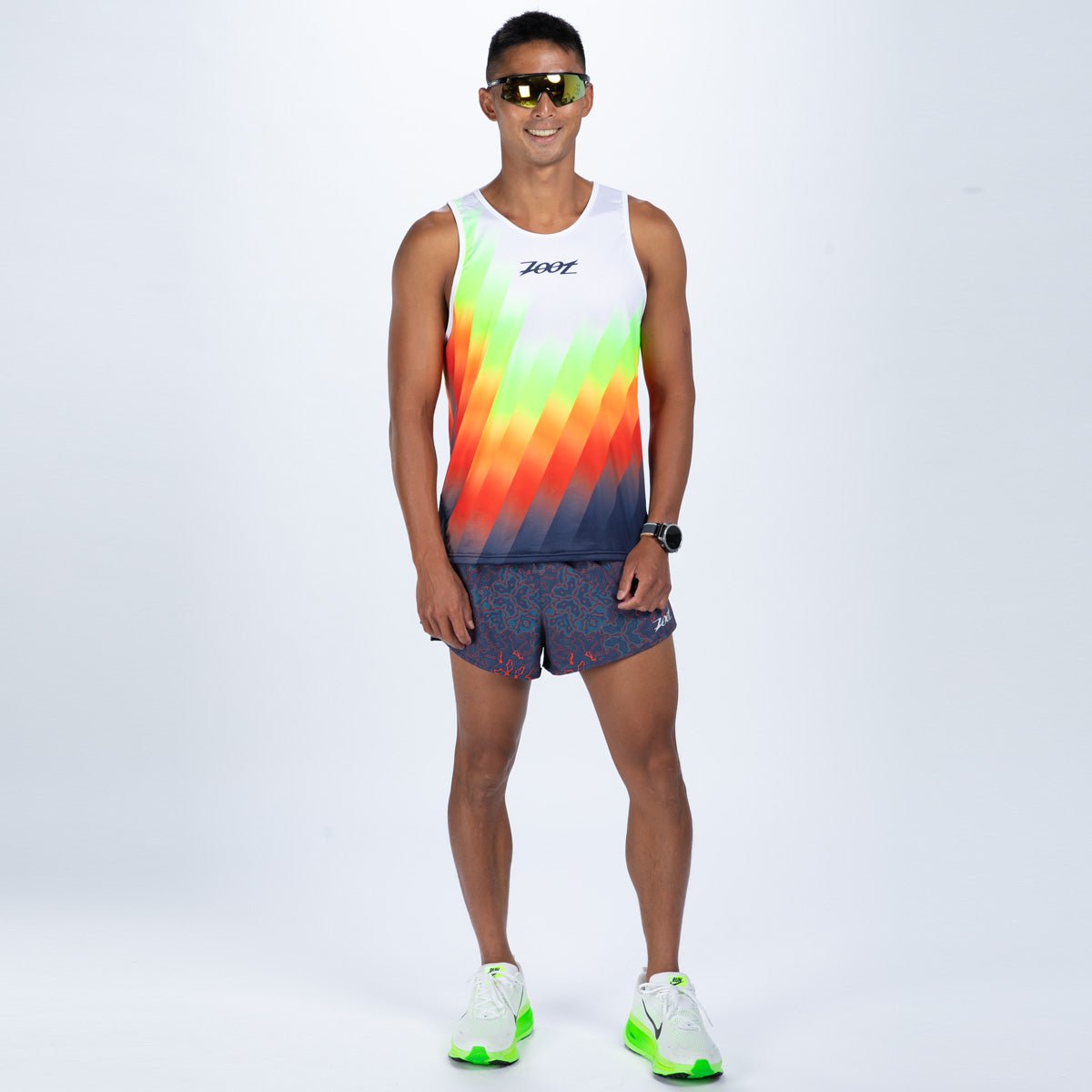 Zoot Sports RUN BOTTOMS Men's Ltd Run 2" Short - Costa Del Sol
