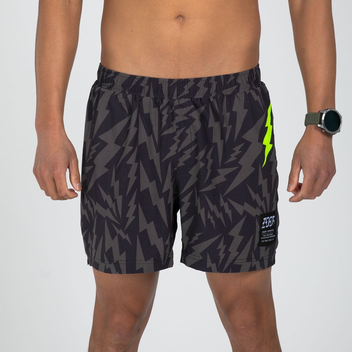 Zoot Sports RUN BOTTOMS Men's Ltd Run 5" Short - Electric