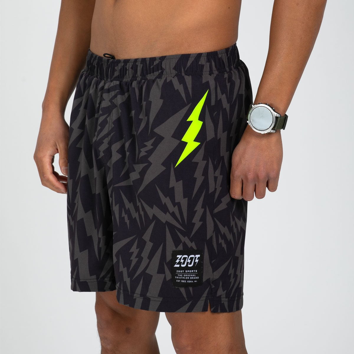 Zoot Sports RUN BOTTOMS Men's Ltd Run 7" Short - Electric