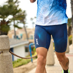 Zoot Sports RUN BOTTOMS Men's Ltd Run 9 1/2" Tight - La Plage